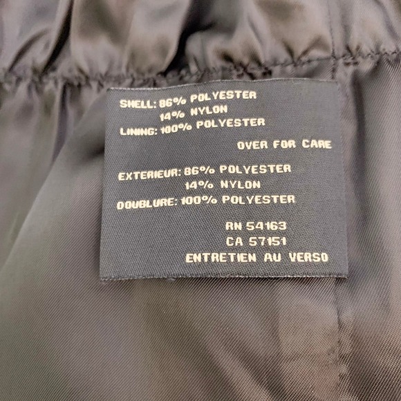 Cole Haan Travel Black Raincoat Coat Size XS - Picture 6 of 14